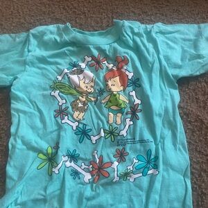 Kids Cartoon Graphic T-Shirt - Teal